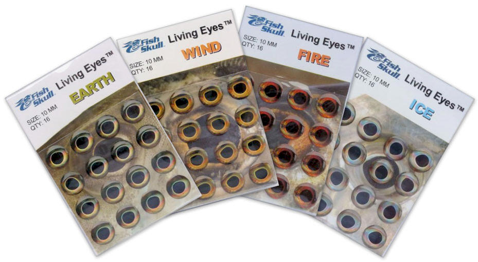 Hareline Dubbin Fish-Skull Living Eyes