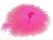 Hareline Dubbin Artic Fox Zonker Strip-Pink