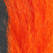 Hareline Dubbin Calf Tails-Hot Orange