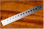 Hareline Dubbin Bead Sizer & Measuring Ruler