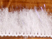 Hareline Dubbin Minnow Body Wrap-Pearl White