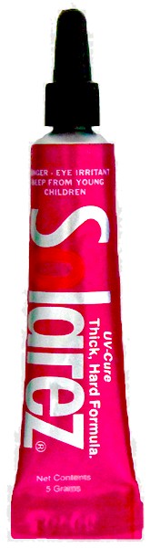 Solarez UV Cure Glue-Thick Formula-5 Gram Tube