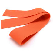 Hareline Dubbin Medium Round Rubber Legs-Orange