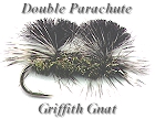 Double Parachute Griffiths Gnat...A great midge cluster pattern!